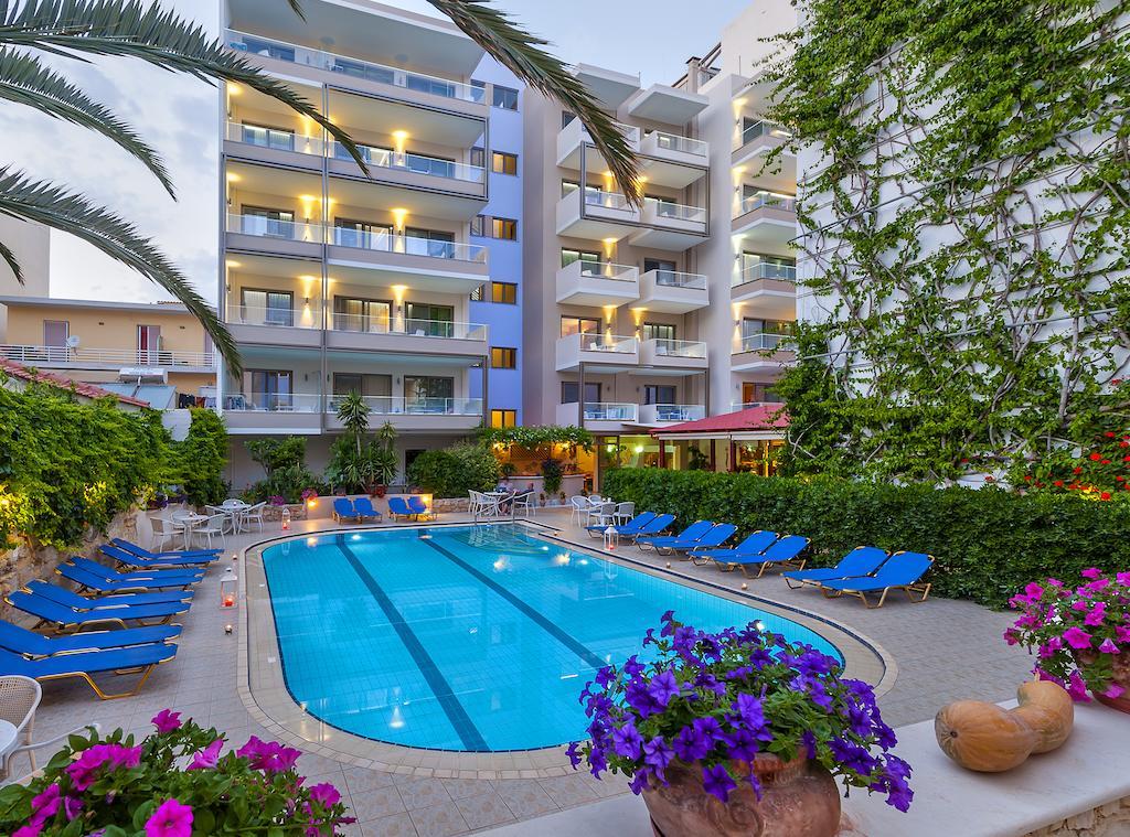 Apartment mit 1 Schlafzimmer und Poolblick