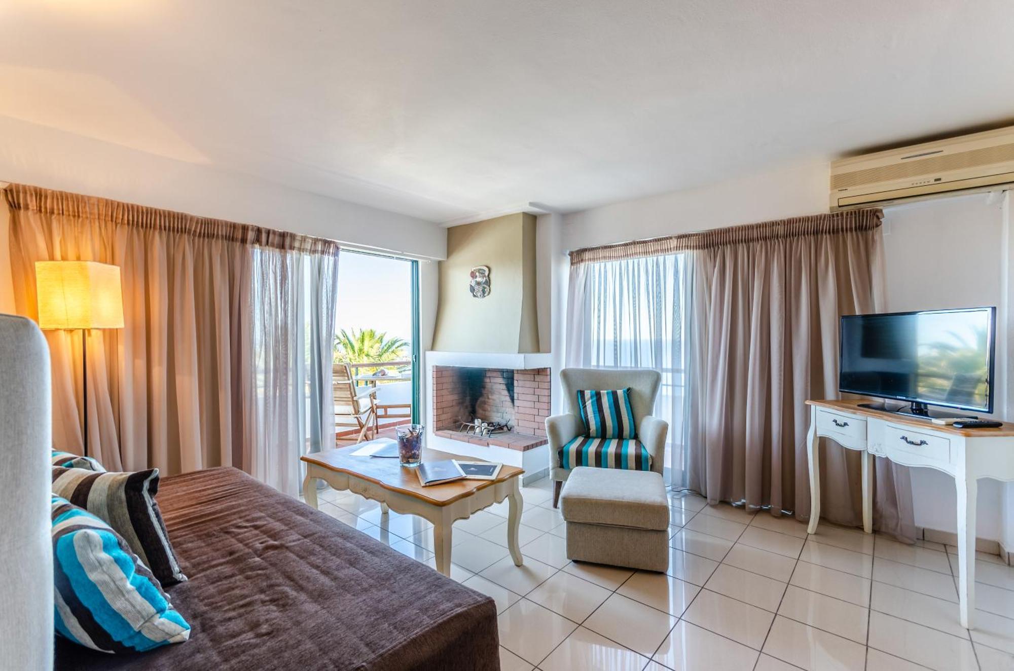 Deluxe Suite mit Panoramablick auf das Meer