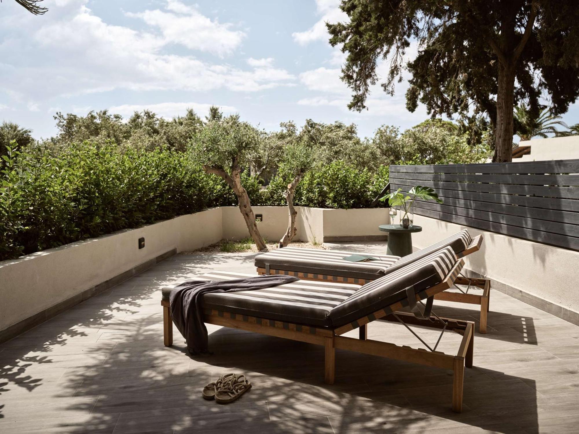 Evergreen One-Bedroom King Suite Terrace