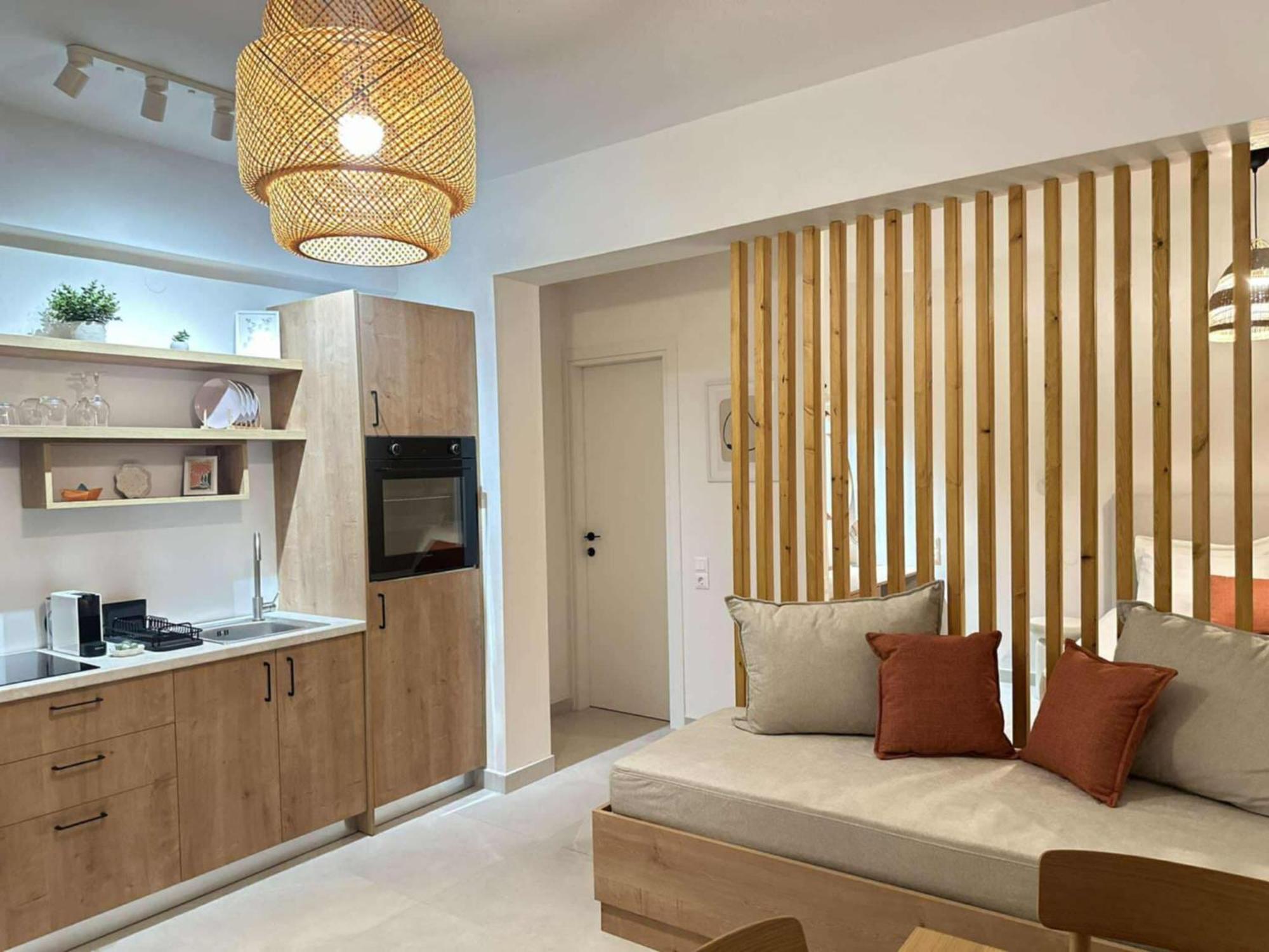 Deluxe One-Bedroom Apartment Garden View