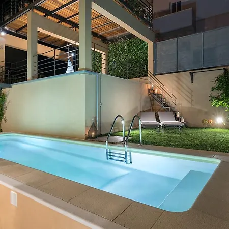 Luxury Pool House In Chania-2