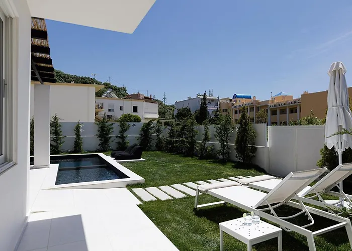 Modern Villa Casa Filo Verde With Private Pool & Bbq,200M From The Beach Plakias