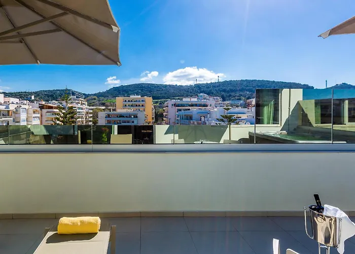 Luxushotel in Rethymno nahe Venezianischer Brunnen Rimondi