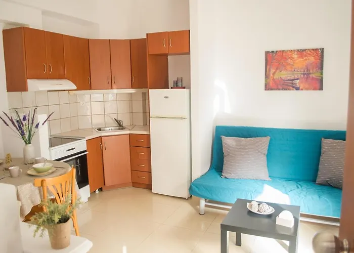 Haustierfreundliches Sun Βy Τhe Sea 100M From The Beach Agia Pelagia 