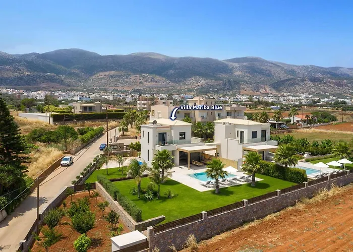 Private Villa Mariba Blue By Villa Plus Malia 