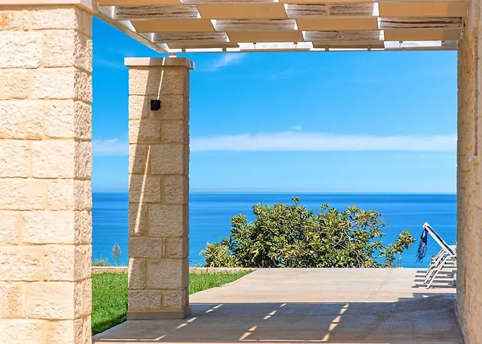 Vista Mare Villas Heated Pool Georgioúpoli acceptant les animaux