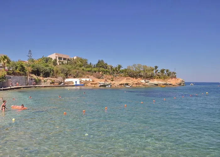 Haustierfreundliches Mpitzarakis Studio On The Beach Agia Pelagia 